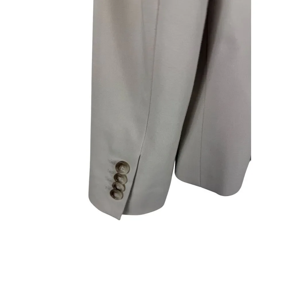 Ann Taylor Light Beige Suit Jacket- size 8